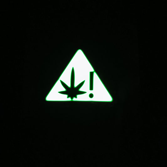 California 4/20 Glow Warning Pin